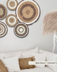 8 Piece White/Patterned - Wall Gallery Sets - Bullseye