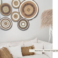 8 Piece White/Patterned - Wall Gallery Sets - Bullseye