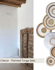 6 Piece Brown/White/Grey - Wall Gallery Sets