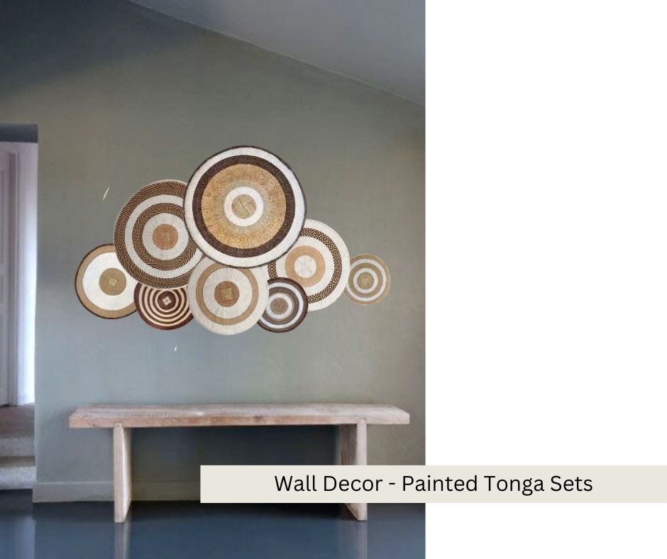 8 Piece White/Brown - Wall Gallery Sets