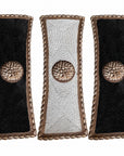 African Beaded Shields - 3 and 2 Piece Set (Oblong)