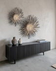 Sun Circles - Curved Partial Black/Natural