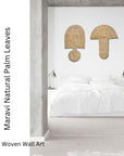 Maravi Natural Palm Leaves - Wall Art Woven