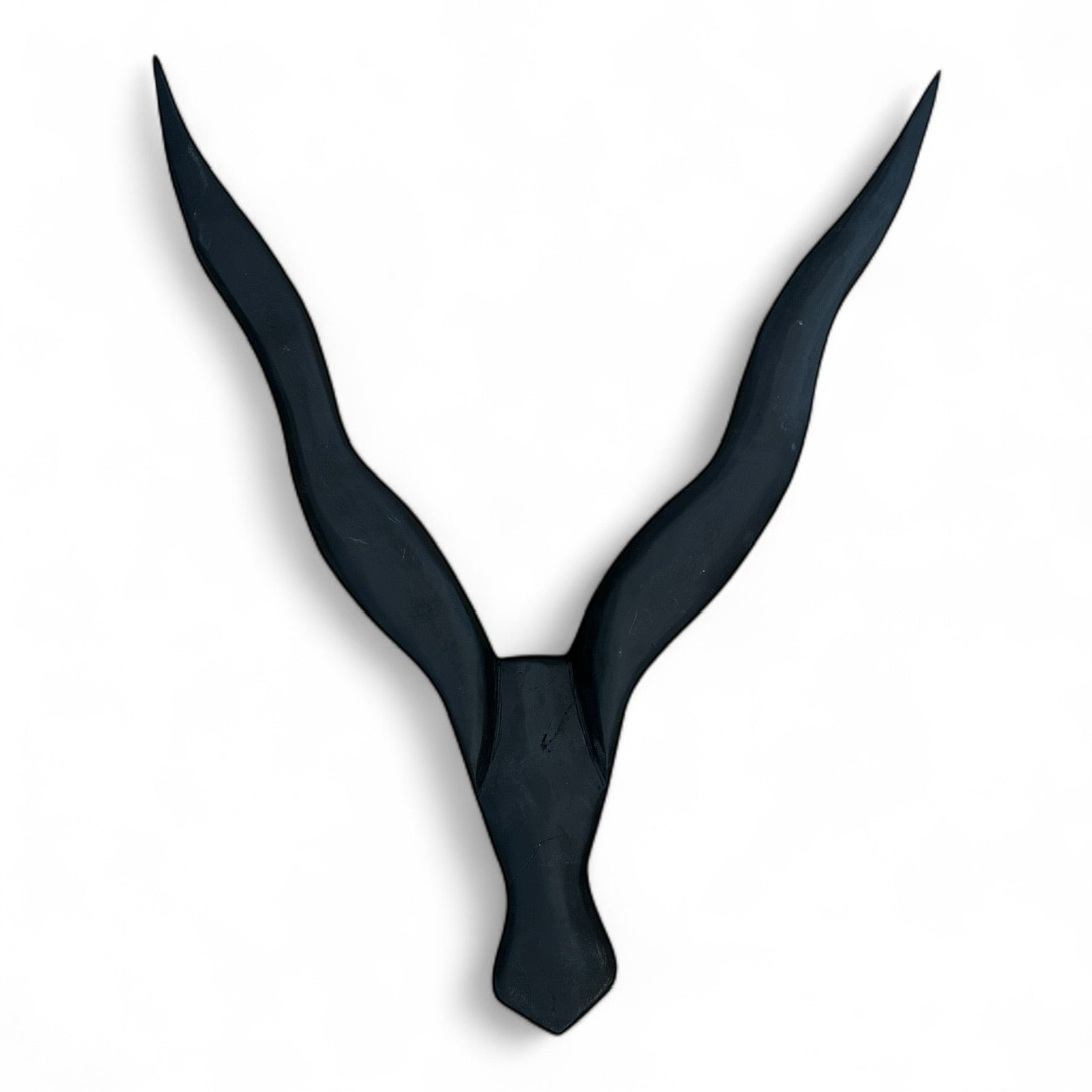 Wooden Kudu Horns - 65-70cm Wall Decor