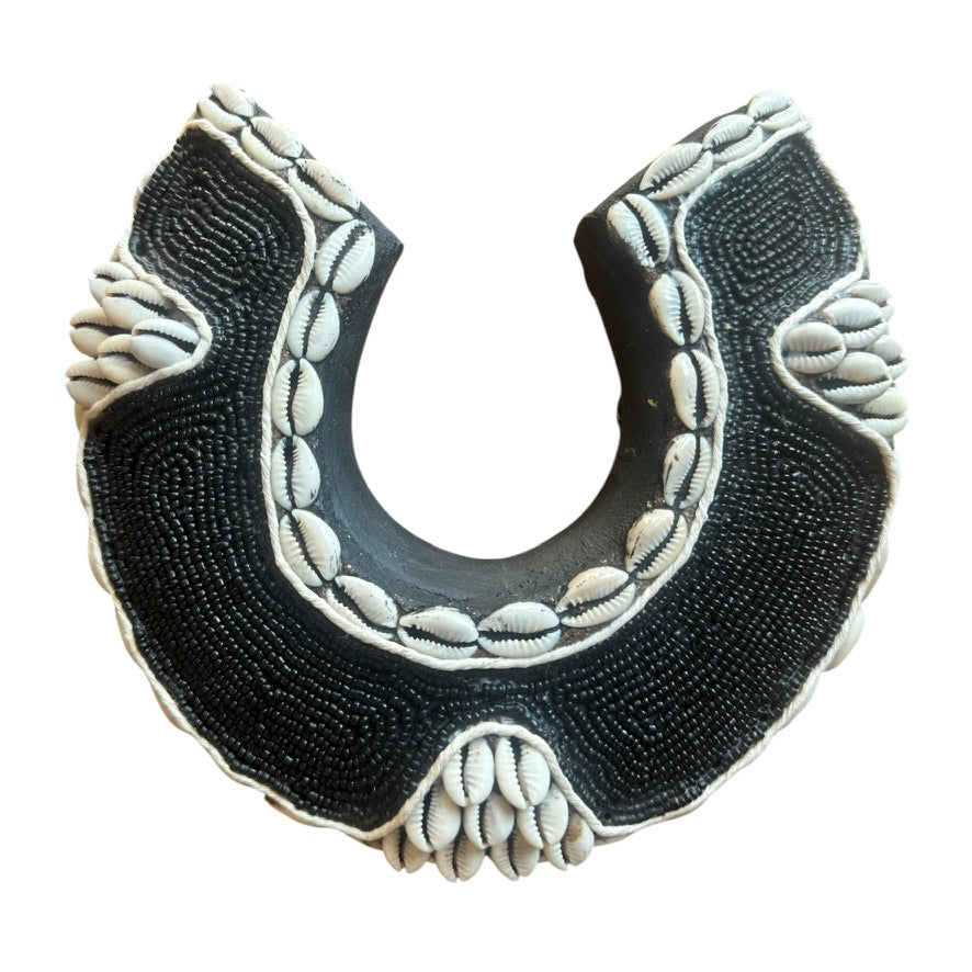 Tikar Bangle - Half Moon "Horseshoe" - BLACK