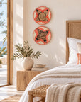 Rwanda Basket Wall Decor Set - 2 Piece PeachNaturals (Sisal Imported)