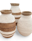 Buhera Baskets - White Stripe