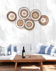 6 Piece Natural/White  - Wall Gallery Sets