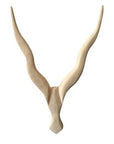 Wooden Kudu Horns - 65-70cm Wall Decor
