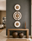 African Beaded Shields - 3 Piece Set