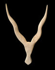 Wooden Kudu Horns - 65-70cm Wall Decor
