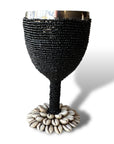 Stainless Steel Wine Goblets - Black