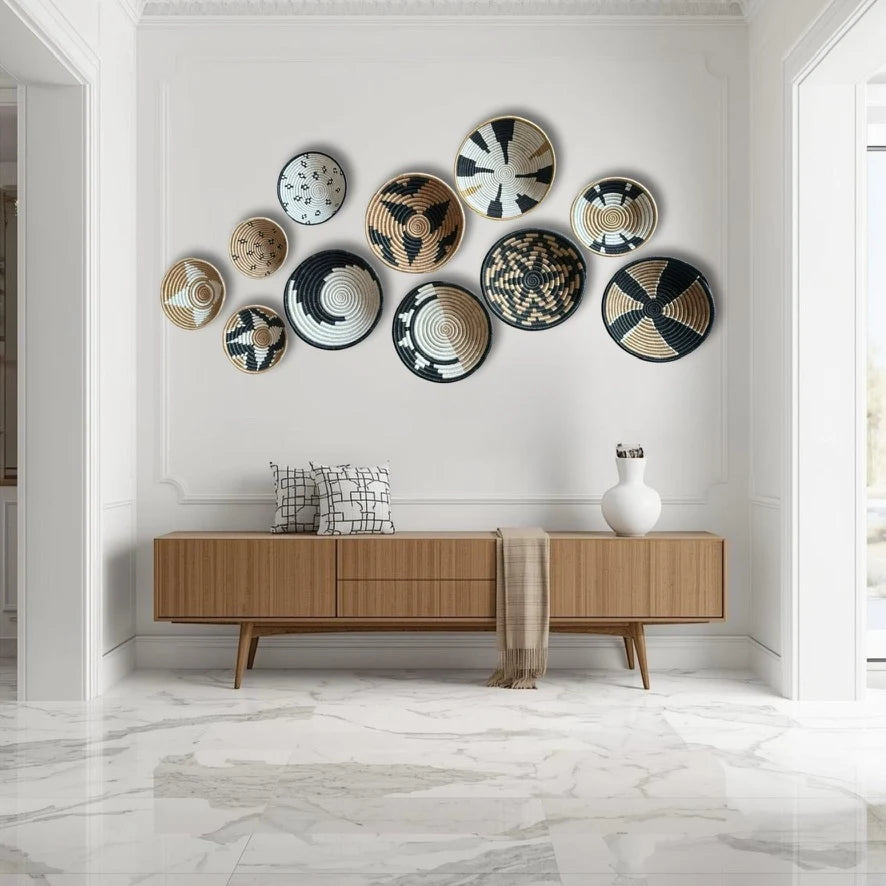 The Statement Wall | Rwanda Basket Wall Decor Set