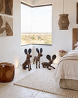 African Wild Dogs Decorative  - Set of 3