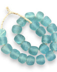 Ghanaian Glass Beads  - Light Blue