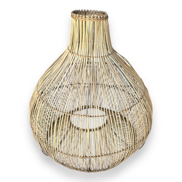 Rattan Pendant Lampshade  - Mushroom XL