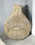 Rattan Pendant Lampshade  - Mushroom XL