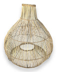 Rattan Pendant Lampshade  - Mushroom XL