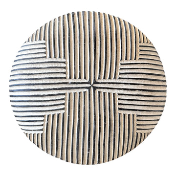 African Shield -  Wooden Round