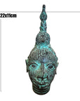 Bronze Head - West African Benin Bronze