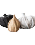 Garlic Gourds/Baskets - Black/White - eyahomeliving