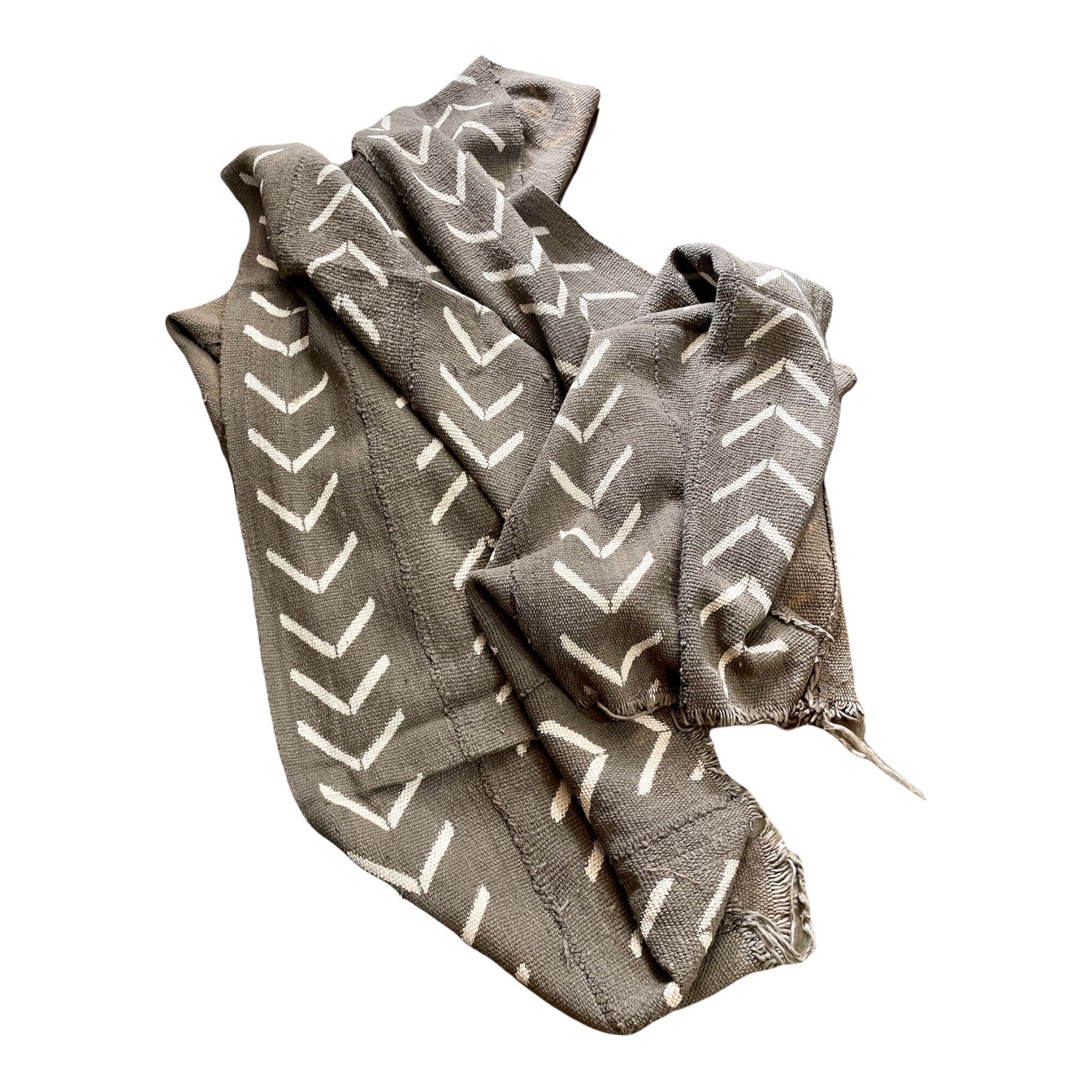 African Mudcloth Throws - eyahomeliving