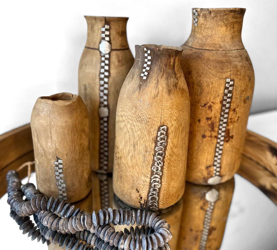 Tutsi Wooden Vases - Rwanda (M/M) - eyahomeliving