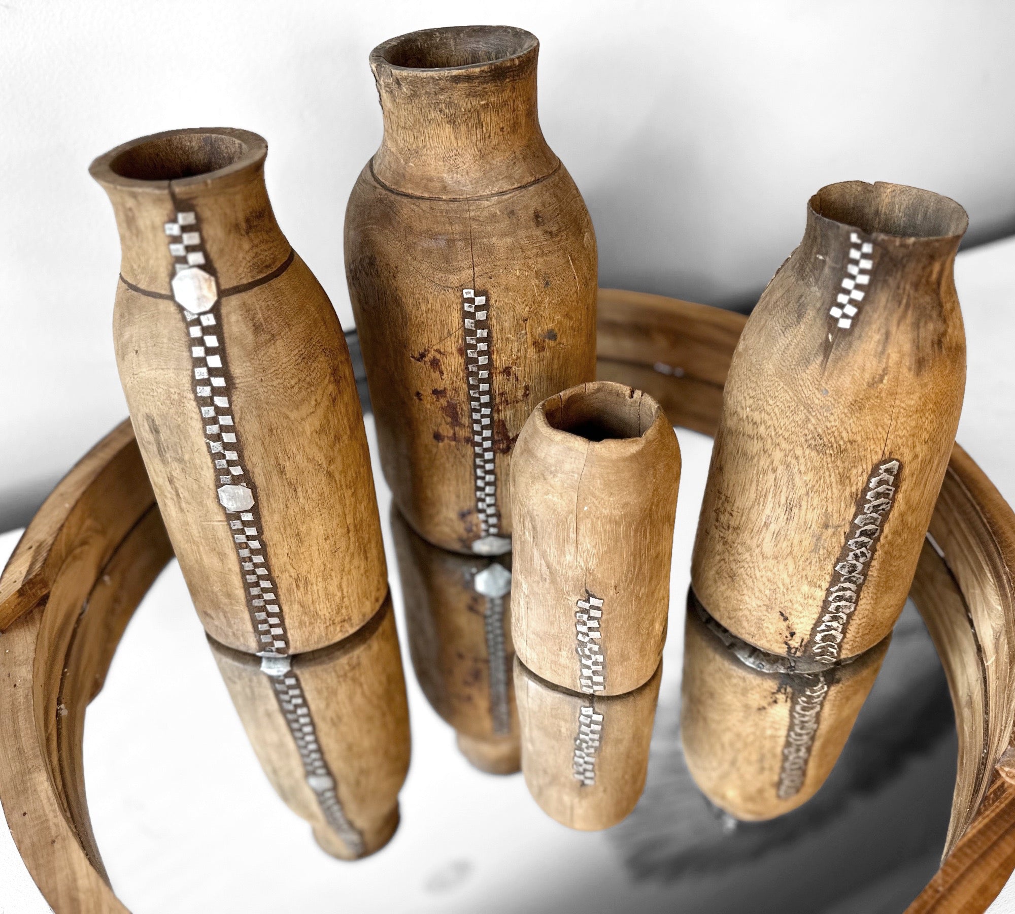 Tutsi Wooden Vases - Rwanda (M/M) - eyahomeliving