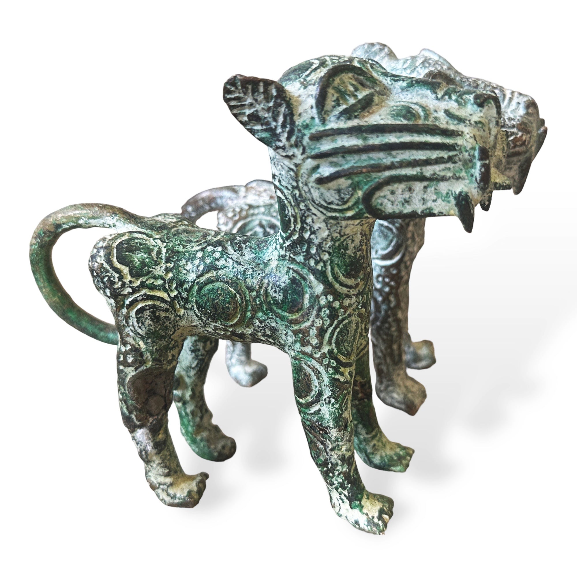 Bronze Leopard - West African Benin Bronze