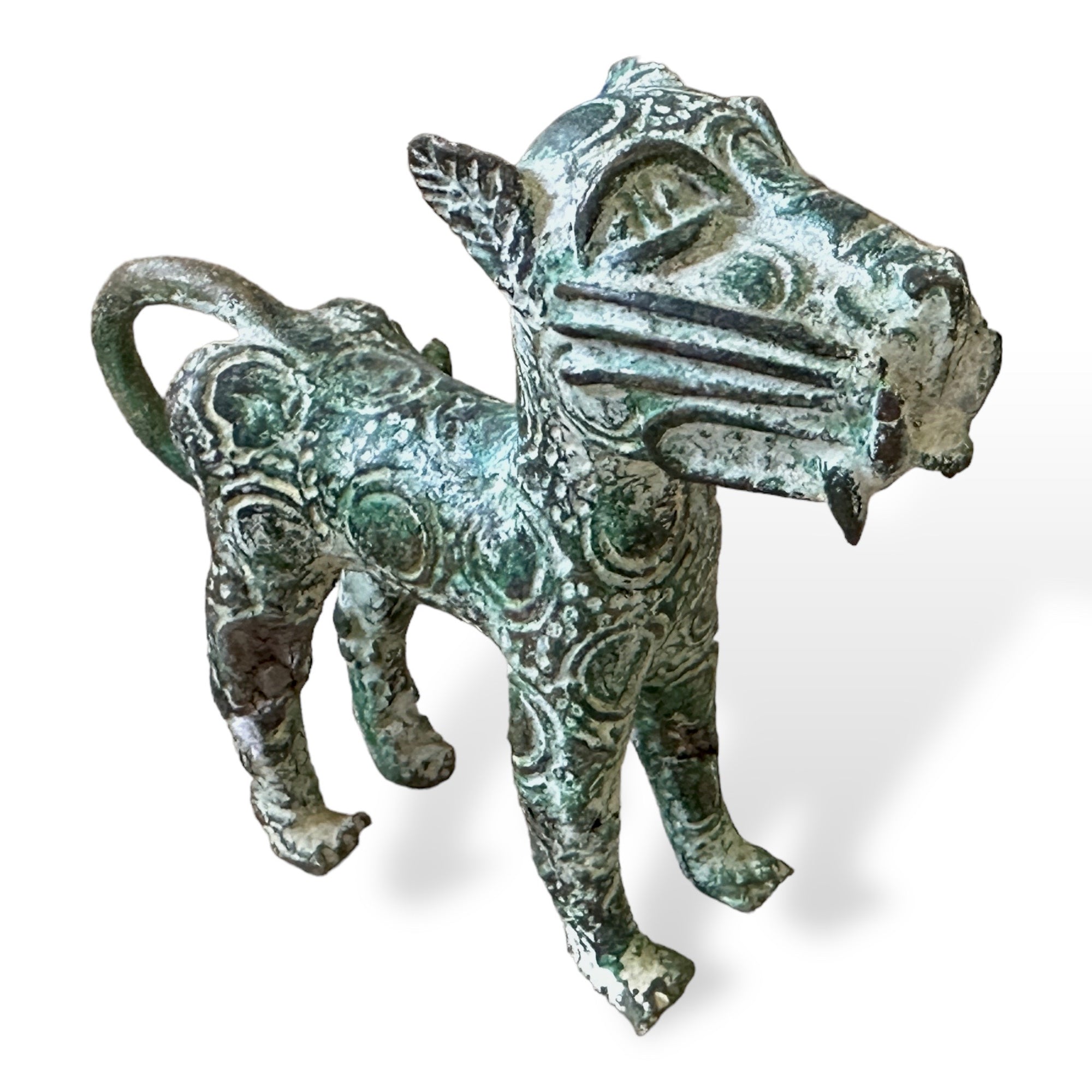 Bronze Leopard - West African Benin Bronze