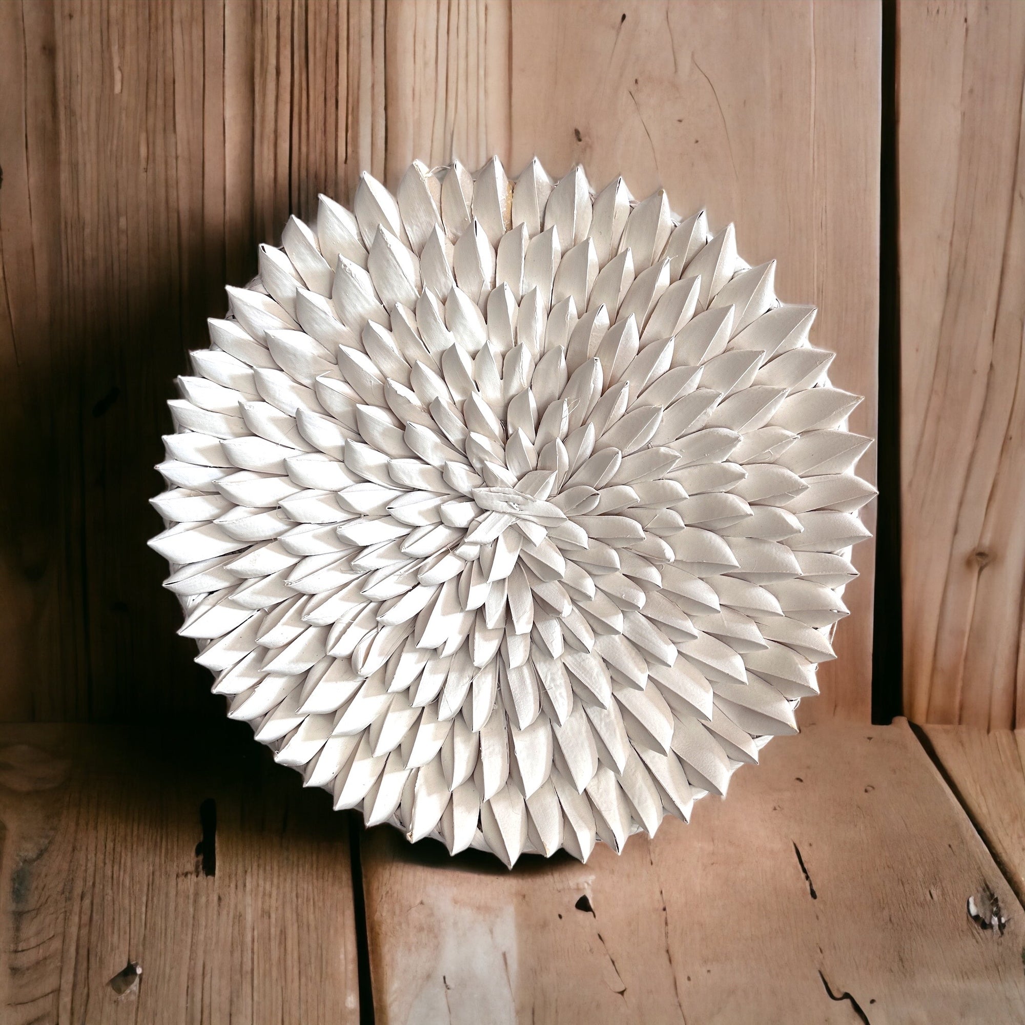 Porcupine Wall Baskets - PREMIUM Range 35/40/45/50/60cm - White