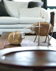 Stone Cow Decor - Natural