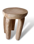 Wooden Side Tables/Stools - Natural