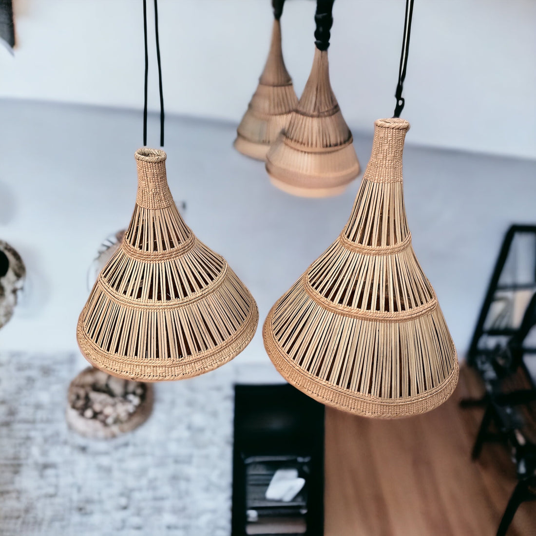 Rattan Pendant Lampshade NEW