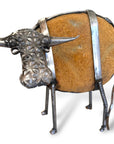 Stone Cow Decor - Natural