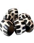 Batik Bone Napkin Rings - Kenya