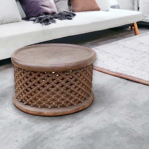 Bamileke Tables - Brown