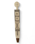 Vintage African Wooden Plank Totem - Kenya, 1.6m