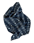 African Mudcloth Throw - Black