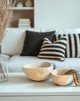 Rustic Hand Carved Wooden Bowls