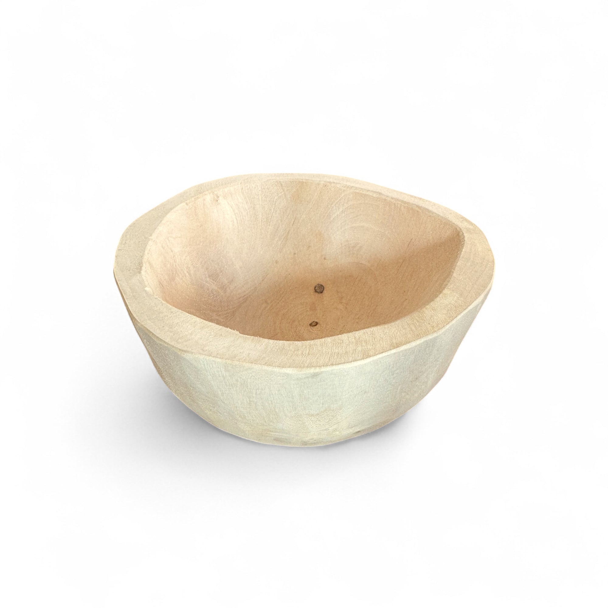 Rustic Hand Carved Wooden Bowls