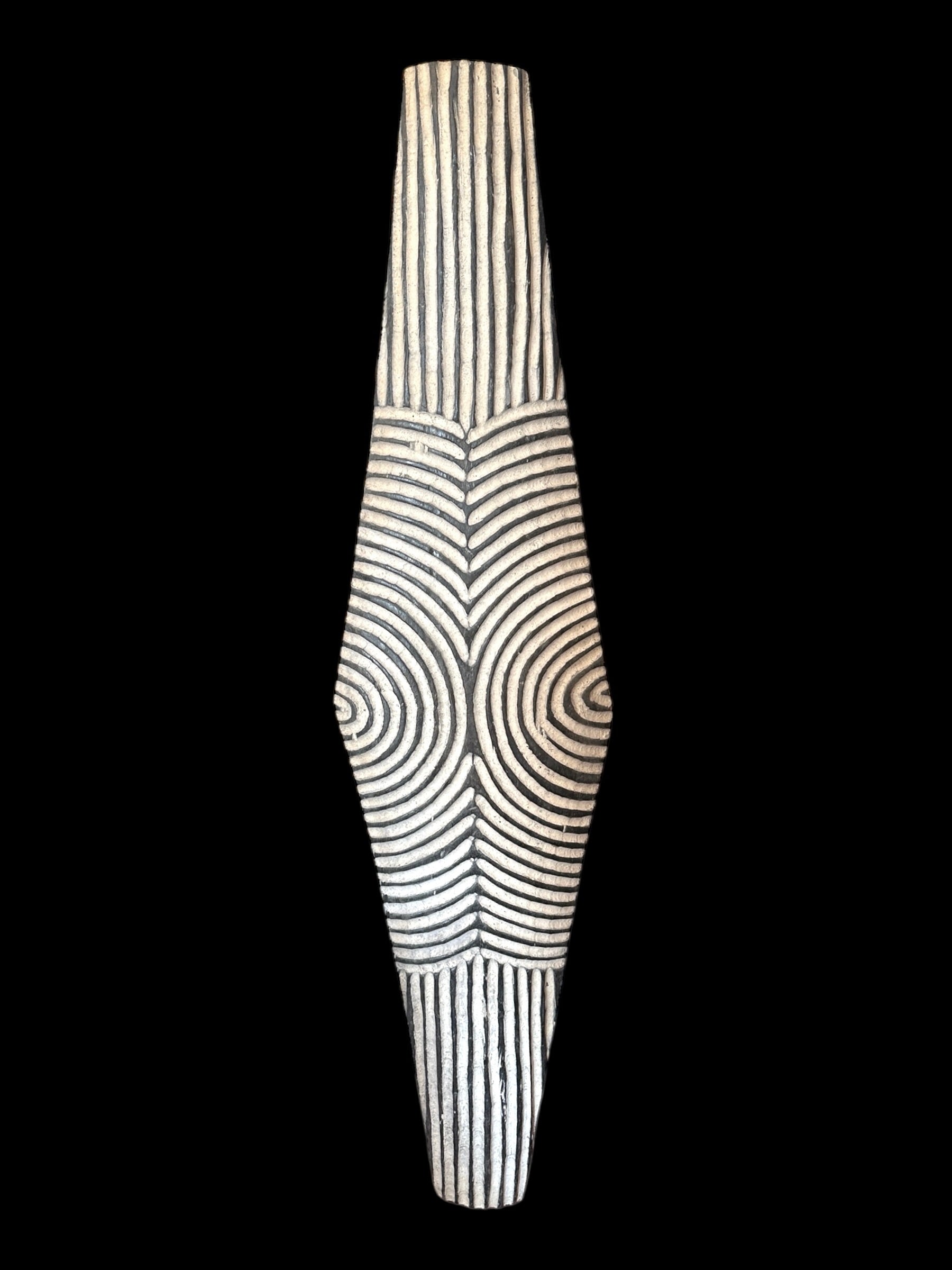 African Wooden Shield - Long