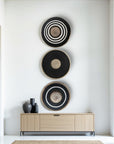 African Beaded Shields - 3 Piece Set