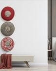 African Beaded Shields - 3 Piece Set