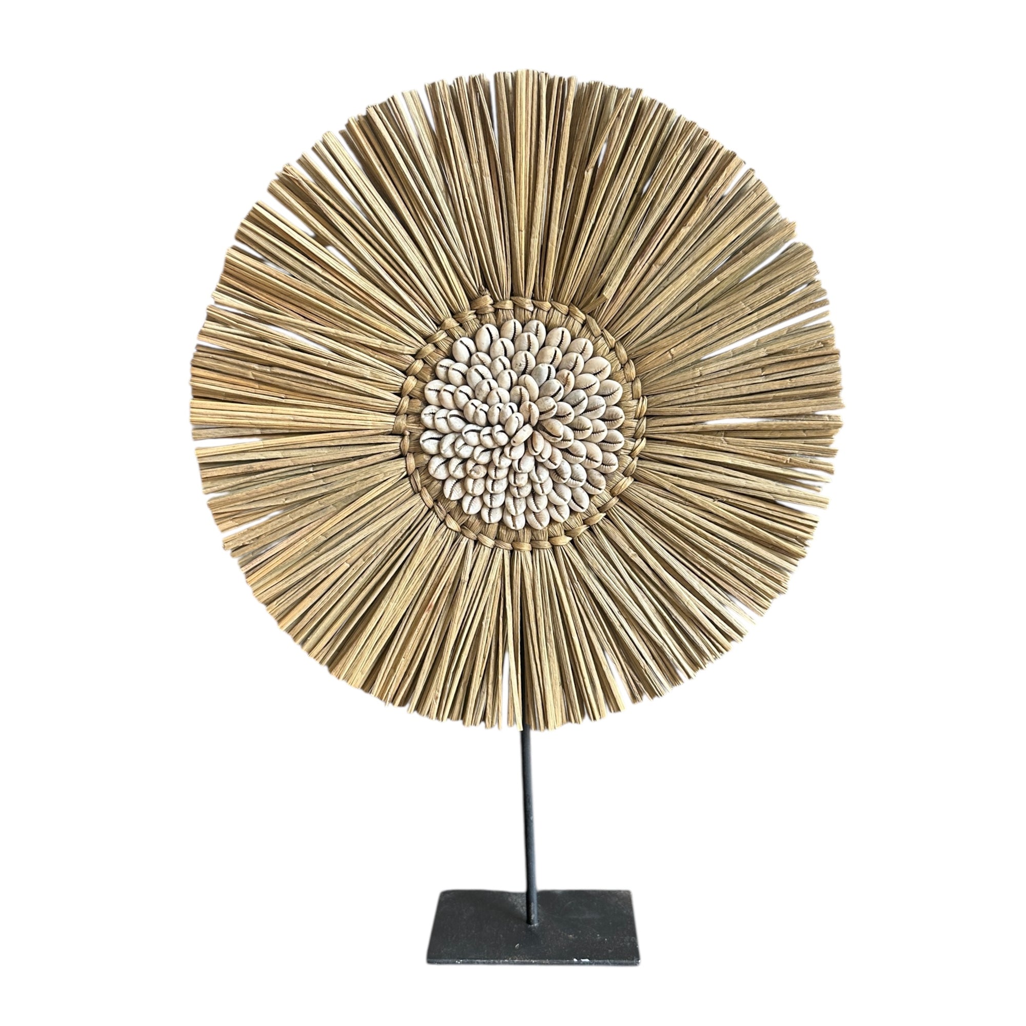 Cowrie Shell Collar - Cowrie Shell / Raffia