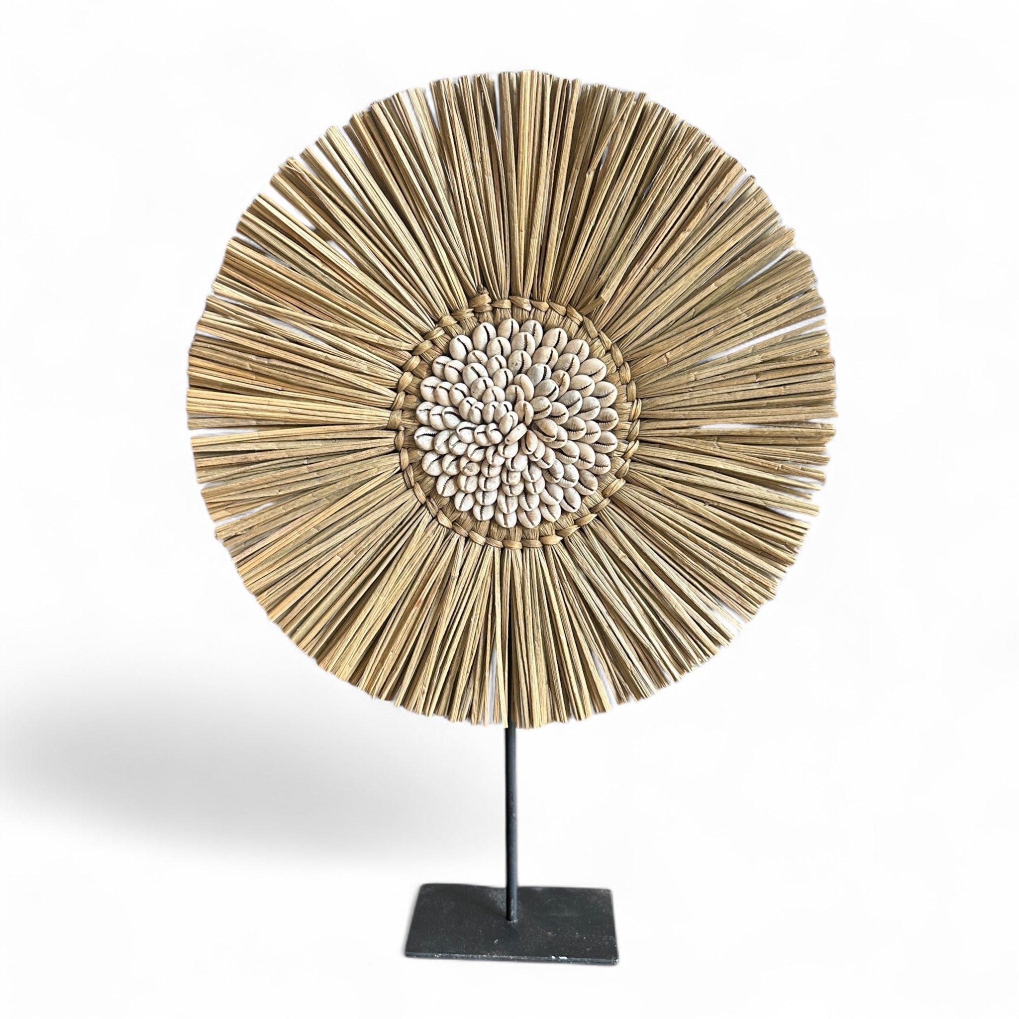 Cowrie Shell Collar - Cowrie Shell / Raffia