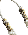 Hanging Shell Necklace White