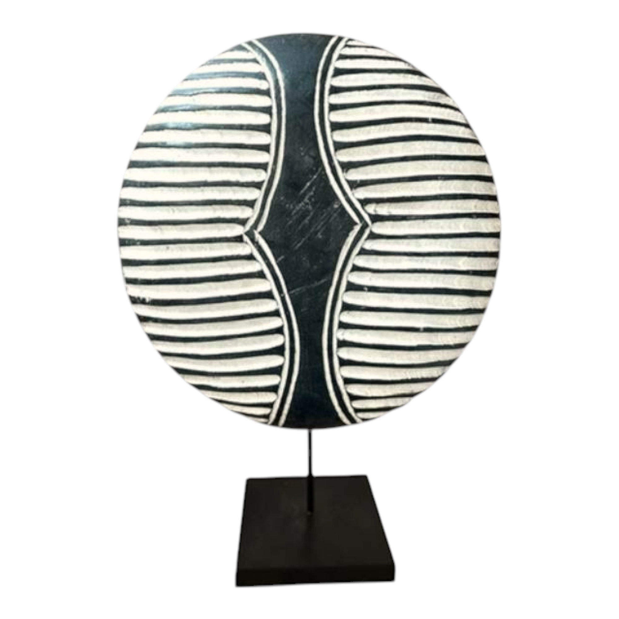 African Shield -  Wooden Round