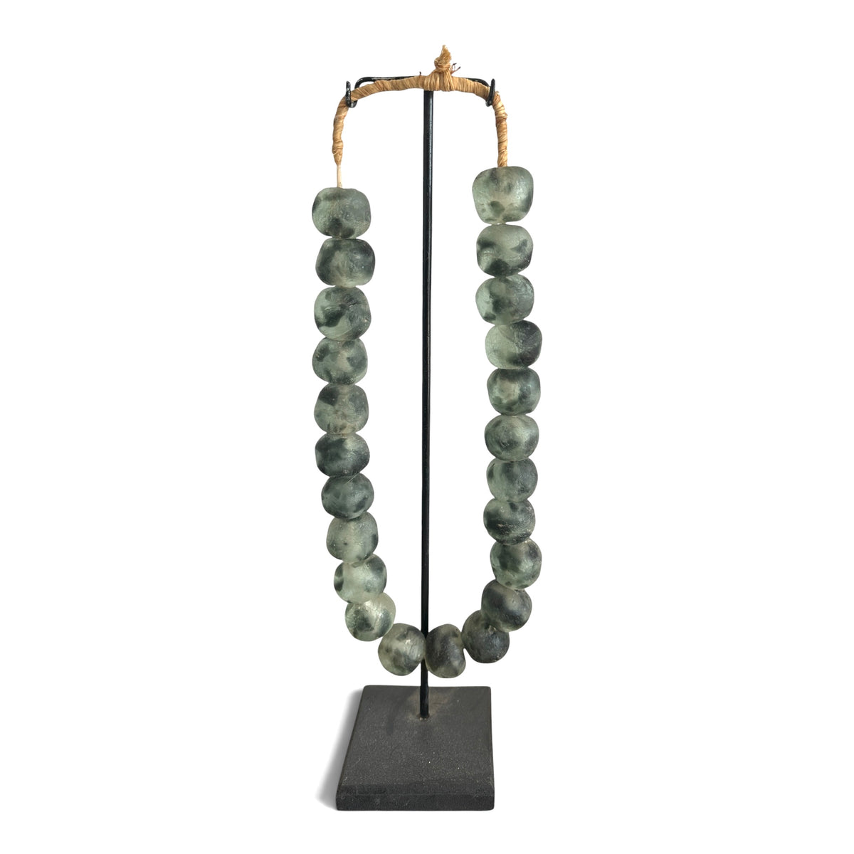Ghanaian Glass Beads Imported - Mottle