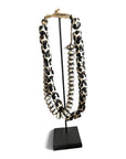 Kenyan Bone Beads Imported - Speckle